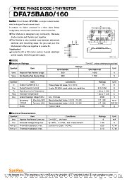 DFA75BA80 datasheet pdf SanRex
