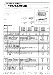 PK160F40 datasheet pdf SanRex
