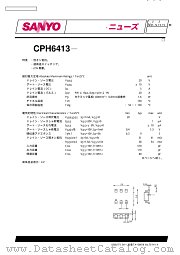 CPH6413 datasheet pdf SANYO