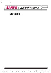 ECH8604 datasheet pdf SANYO