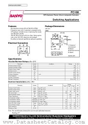 FC108 datasheet pdf SANYO