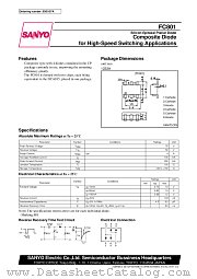 FC801 datasheet pdf SANYO