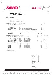 FTD2011A datasheet pdf SANYO