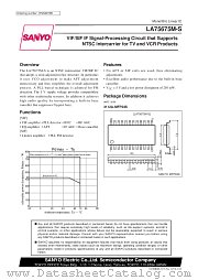 LA75675M-S datasheet pdf SANYO