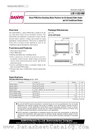 LB11824 datasheet pdf SANYO