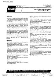 LB8632 datasheet pdf SANYO