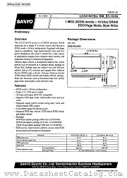 LC321667BT-70 datasheet pdf SANYO