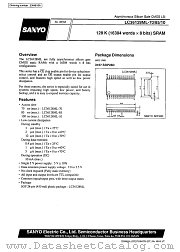 LC36128ML-85 datasheet pdf SANYO