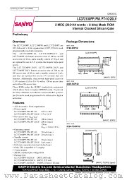 LC372100PT-10LV datasheet pdf SANYO