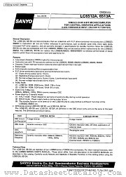 LC6512A datasheet pdf SANYO