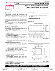LC66665308A datasheet pdf SANYO
