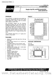 LC7230-8221 datasheet pdf SANYO