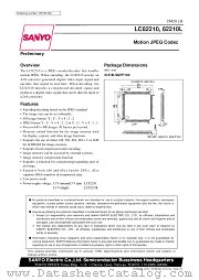 LC82210L datasheet pdf SANYO