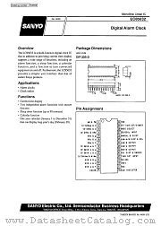 LC85632 datasheet pdf SANYO