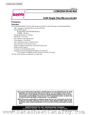 LC863356 datasheet pdf SANYO