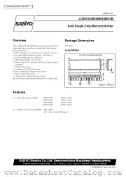 LC864164B datasheet pdf SANYO