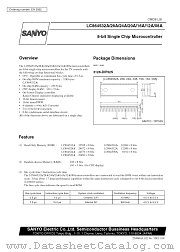 LC864516A datasheet pdf SANYO