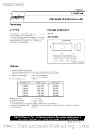 LC864508 datasheet pdf SANYO