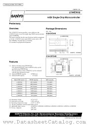 LC865020 datasheet pdf SANYO