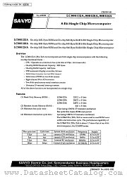 LC866132A datasheet pdf SANYO