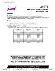 LC866420 datasheet pdf SANYO