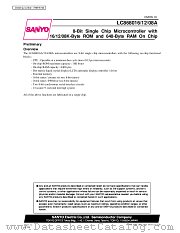 LC868012A datasheet pdf SANYO