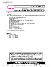 LC875056B datasheet pdf SANYO