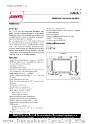 LC89201 datasheet pdf SANYO