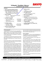 LE28DW1621T-80T datasheet pdf SANYO
