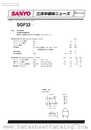 SGF32 datasheet pdf SANYO