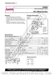 FC805 datasheet pdf SANYO