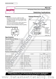 FC113 datasheet pdf SANYO