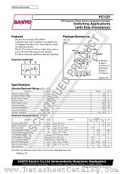 FC127 datasheet pdf SANYO