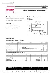 LB1640N datasheet pdf SANYO