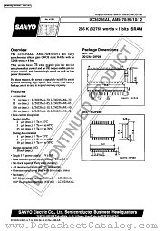 LC36256AML-85 datasheet pdf SANYO