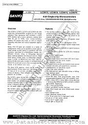 LC5872 datasheet pdf SANYO