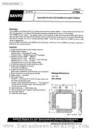 LC7980 datasheet pdf SANYO