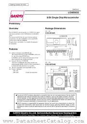LC86E6032 datasheet pdf SANYO
