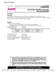 LC86E6560 datasheet pdf SANYO