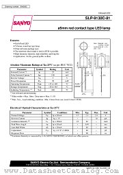 SLP-9130C-81 datasheet pdf SANYO