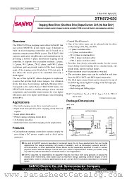 STK672-050 datasheet pdf SANYO