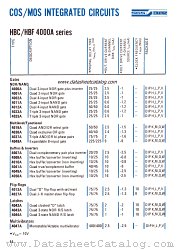 HBF4030A datasheet pdf SGS-ATES