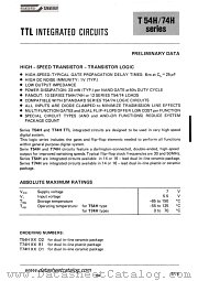 T54H40 datasheet pdf SGS-ATES