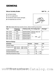 BAT15-044 datasheet pdf Siemens