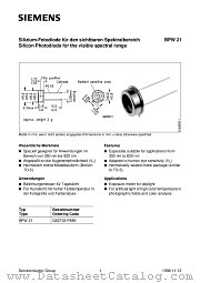 Q62702-P885 datasheet pdf Siemens