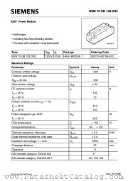 BSM75GB120DN2 datasheet pdf Siemens