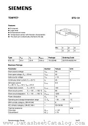 C67078-A5002-A4 datasheet pdf Siemens