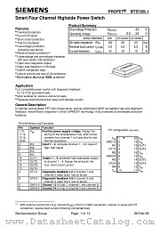 BTS720L1 datasheet pdf Siemens