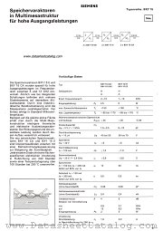 BXY15 datasheet pdf Siemens