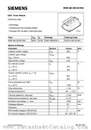 BSM400GB60DN2 datasheet pdf Siemens